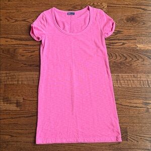 Gap Pink Short Sleeve T-Shirt Dress size small